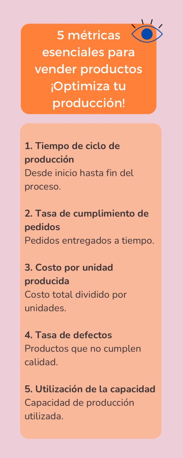 5 métricas clave para vender productos